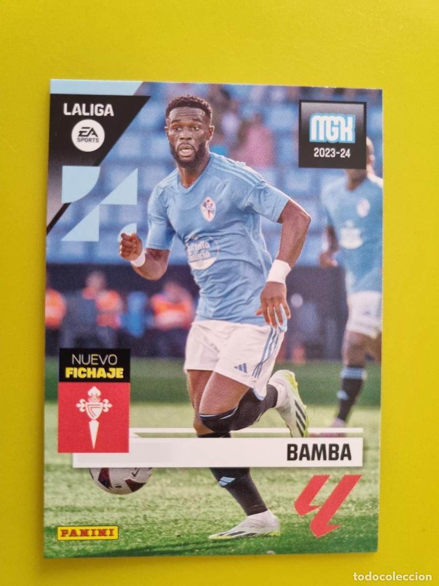 Cromos de f&uacute;tbol: CROMO FUTBOL 23 24 2023 2024 MEGACRACKS FICHAJE 457 BAMBA CELTA DE VIGO AR1026