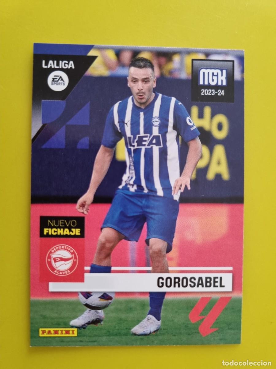 Cromos de f&uacute;tbol: CROMO FUTBOL 23 24 2023 2024 MEGACRACKS FICHAJE 478 GOROSABEL ALAVES AR1026