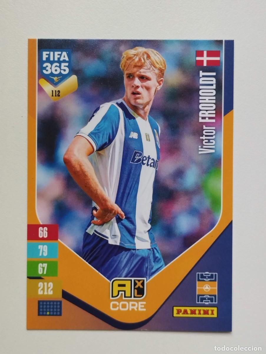 Cromos de f&uacute;tbol: CROMO CARD ADRENALYN FIFA 365 2026 2027 26 27 VICTOR FROHOLDT 112