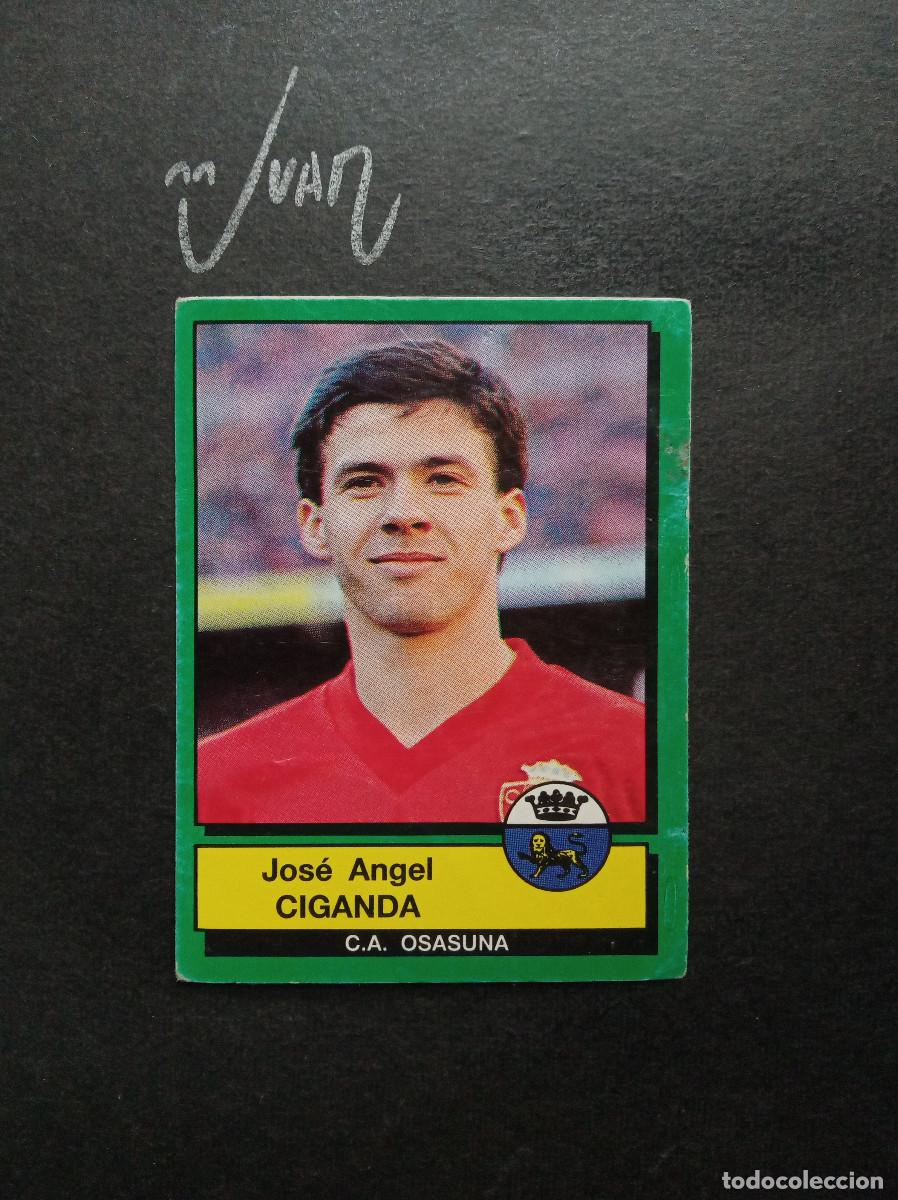 Cromos de f&uacute;tbol: N&ordm; 196 ''CUCO'' CIGANDA CA OSASUNA ATHLETIC ⚽ PANINI &reg; 1989 1990 89 90 LIGA FUTBOL SIN PEGAR NUNCA