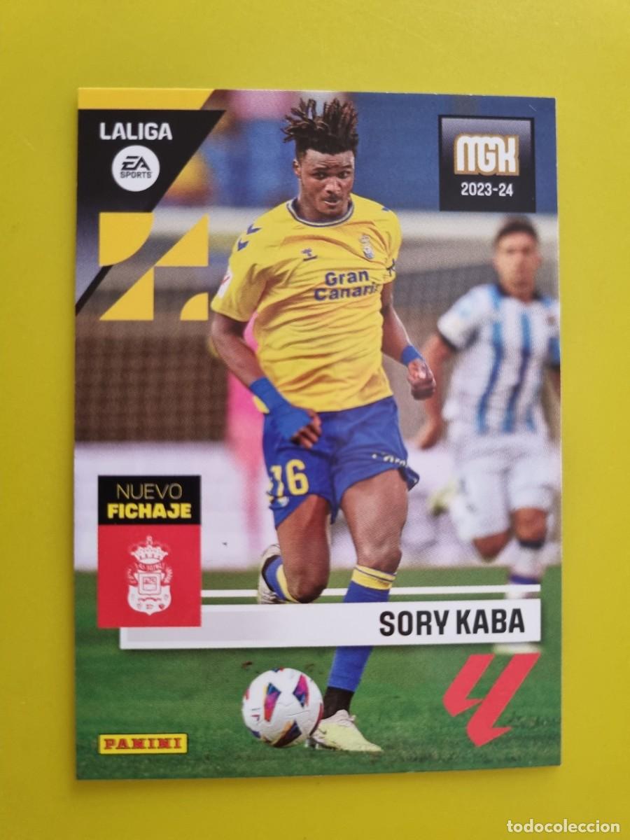 Cromos de f&uacute;tbol: CROMO FUTBOL 23 24 2023 2024 MEGACRACKS FICHAJE 492 SORY KABA LAS PALMAS AR1026