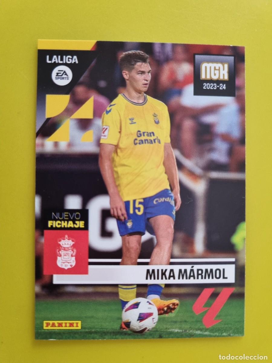 Cromos de f&uacute;tbol: CROMO FUTBOL 23 24 2023 2024 MEGACRACKS FICHAJE 486 MIKA MARMOL LAS PALMAS AR1026