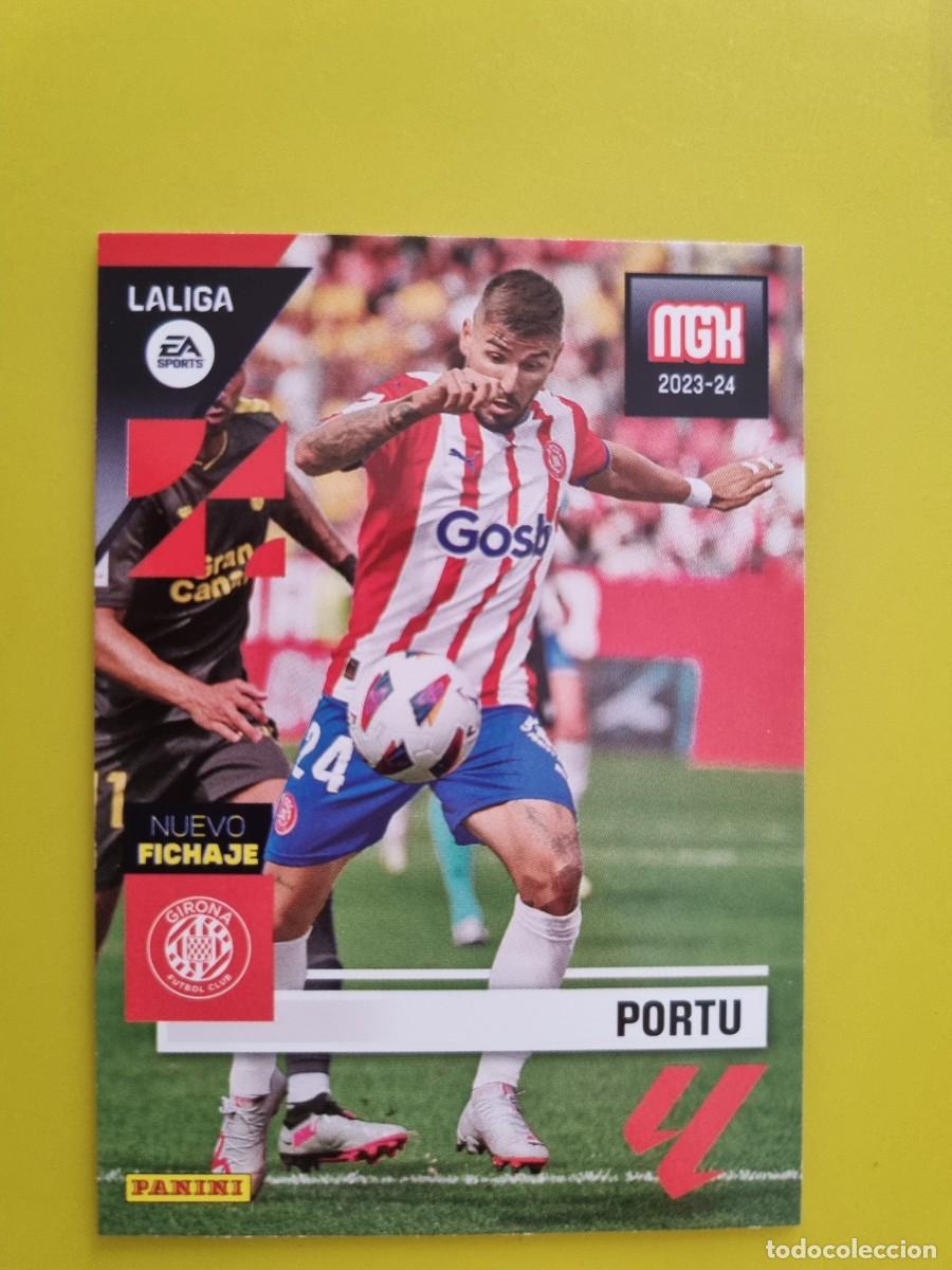 Cromos de f&uacute;tbol: CROMO FUTBOL 23 24 2023 2024 MEGACRACKS FICHAJE 501 PORTU GIRONA AR1026