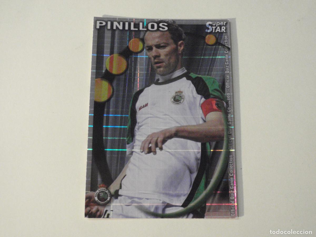 Cromos de f&uacute;tbol: 429 PINILLOS Racing SUPERSTAR CUADROS. MUNDICROMO 2010 2011 LAS FICHAS QUIZ DE LA LIGA 10 11