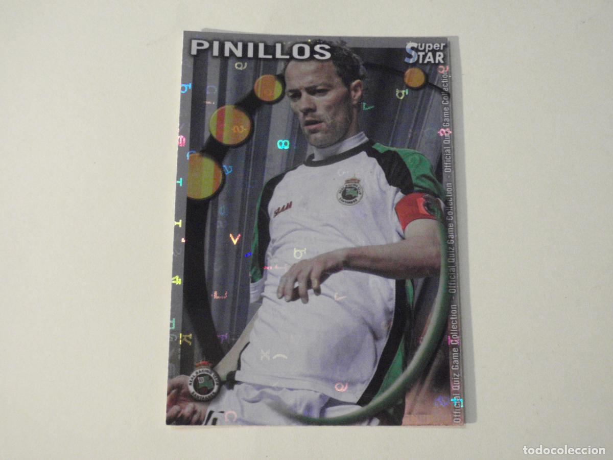 Cromos de f&uacute;tbol: 429 PINILLOS Racing SUPERSTAR LETRAS. MUNDICROMO 2010 2011 LAS FICHAS QUIZ DE LA LIGA 10 11