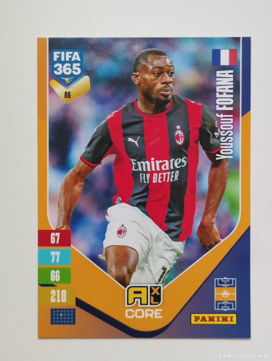 Cromos de f&uacute;tbol: CROMO CARD ADRENALYN FIFA 365 2026 2027 26 27 FOFANA 86 MILAN