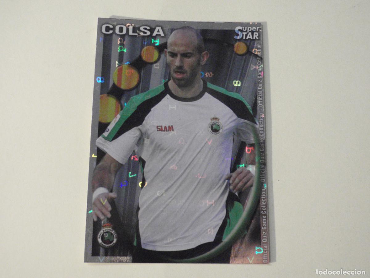Cromos de f&uacute;tbol: 430 COLSA Racing SUPERSTAR LETRAS. MUNDICROMO 2010 2011 LAS FICHAS QUIZ DE LA LIGA 10 11