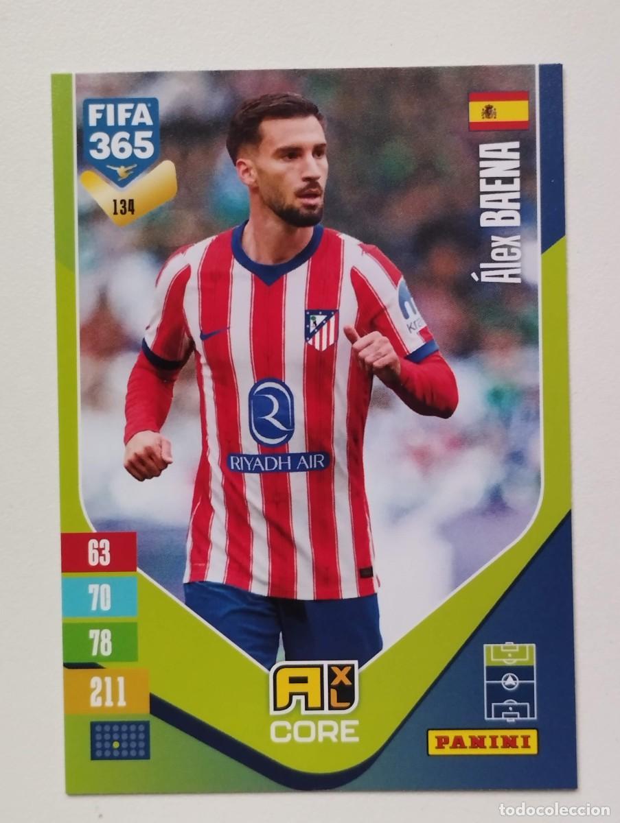 Cromos de Futebol: CROMO CARD ADRENALYN FIFA 365 2026 2027 26 27 ALEX BAENA 134 ATLETICO DE MADRID
