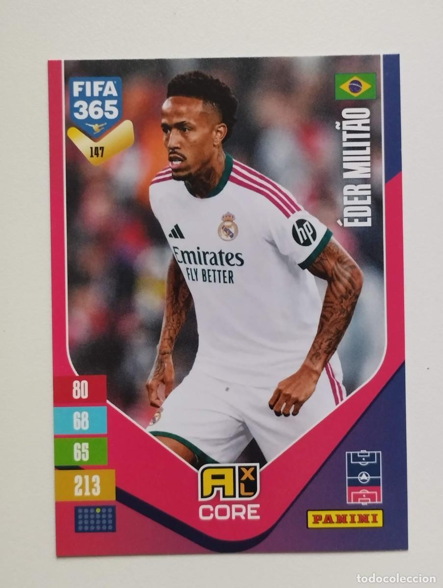 Cromos de f&uacute;tbol: CROMO CARD ADRENALYN FIFA 365 2026 2027 26 27 EDER MILITAO 147 REAL MADRID