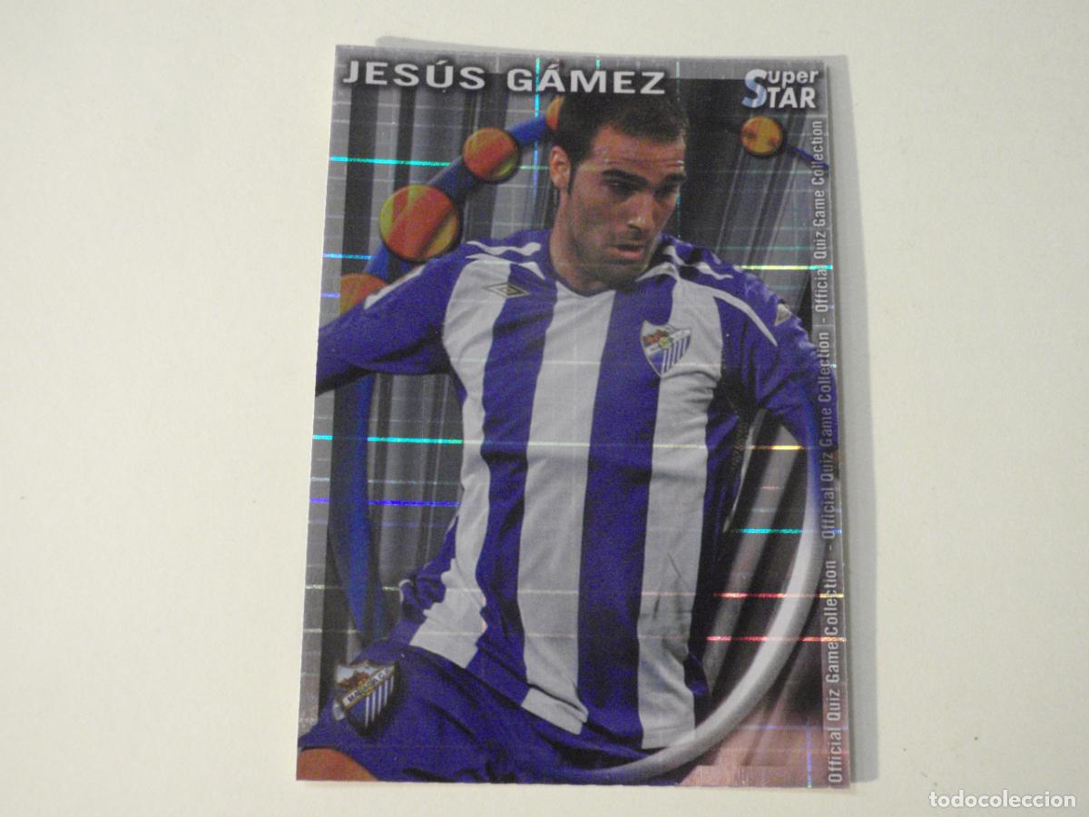 Cromos de f&uacute;tbol: 455 JES&Uacute;S G&Aacute;MEZ M&aacute;laga SUPERSTAR CUADROS. MUNDICROMO 2010 2011 LAS FICHAS QUIZ DE LA LIGA 10 11