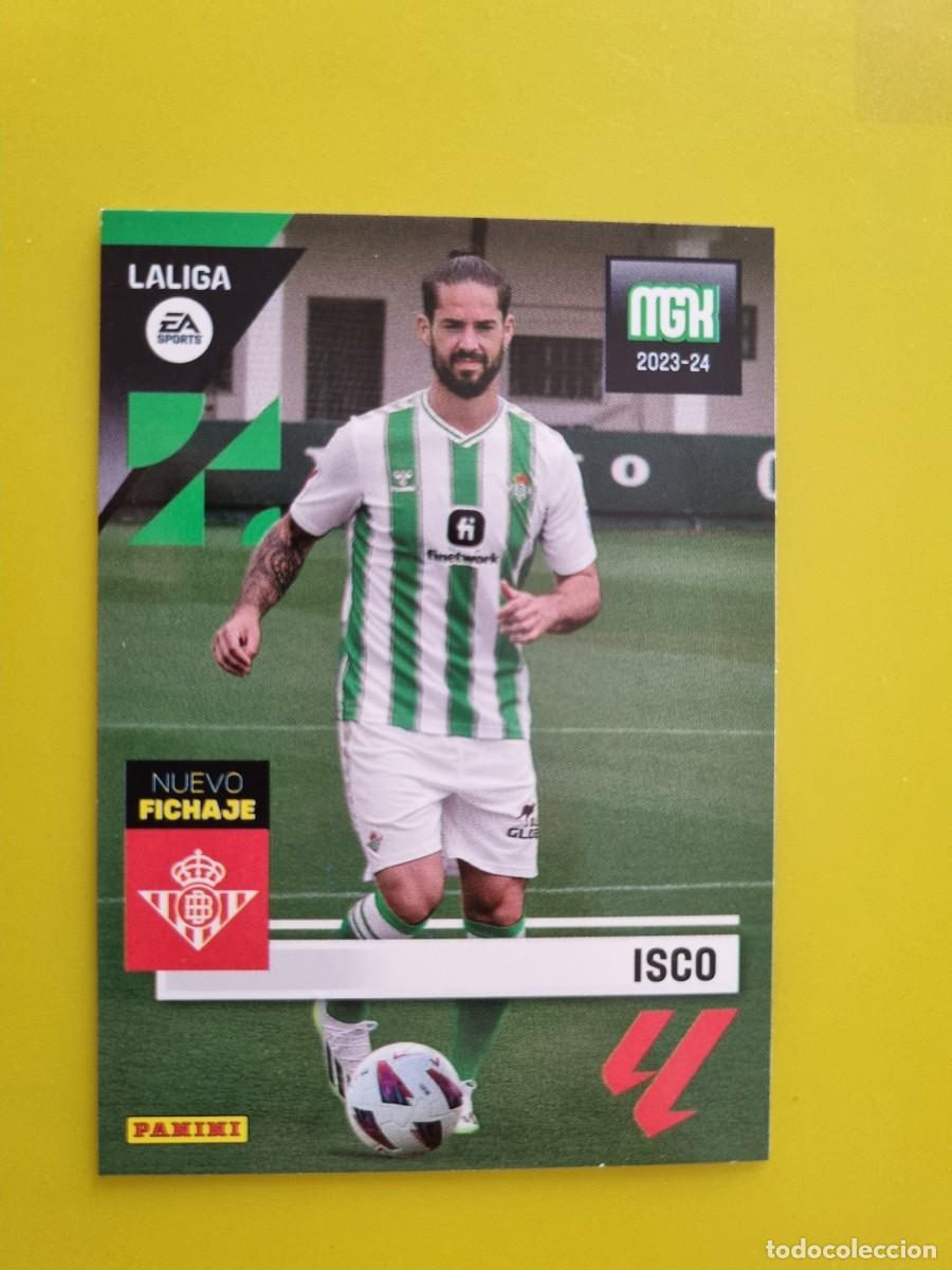Cromos de f&uacute;tbol: CROMO FUTBOL 23 24 2023 2024 MEGACRACKS FICHAJE 473 ISCO REAL BETIS AR1026