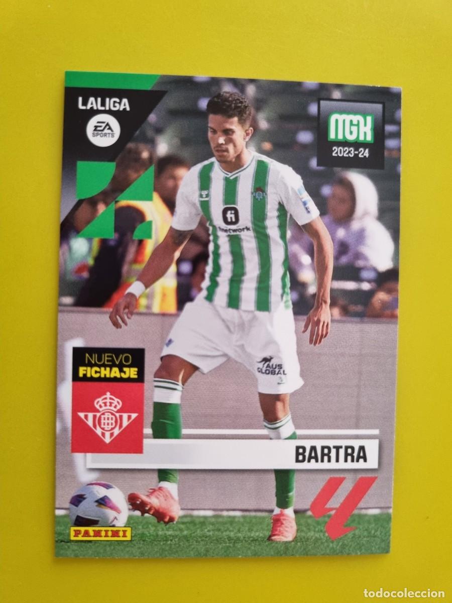 Cromos de f&uacute;tbol: CROMO FUTBOL 23 24 2023 2024 MEGACRACKS FICHAJE 459 BARTRA REAL BETIS AR1026