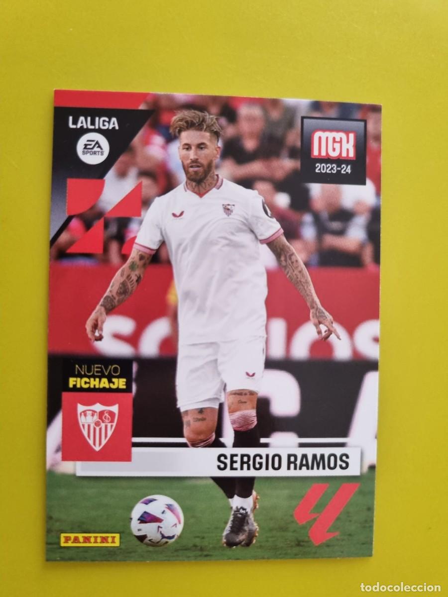 Football Stickers: CROMO FUTBOL 23 24 2023 2024 MEGACRACKS FICHAJE 504 SERGIO RAMOS SEVILLA AR1026