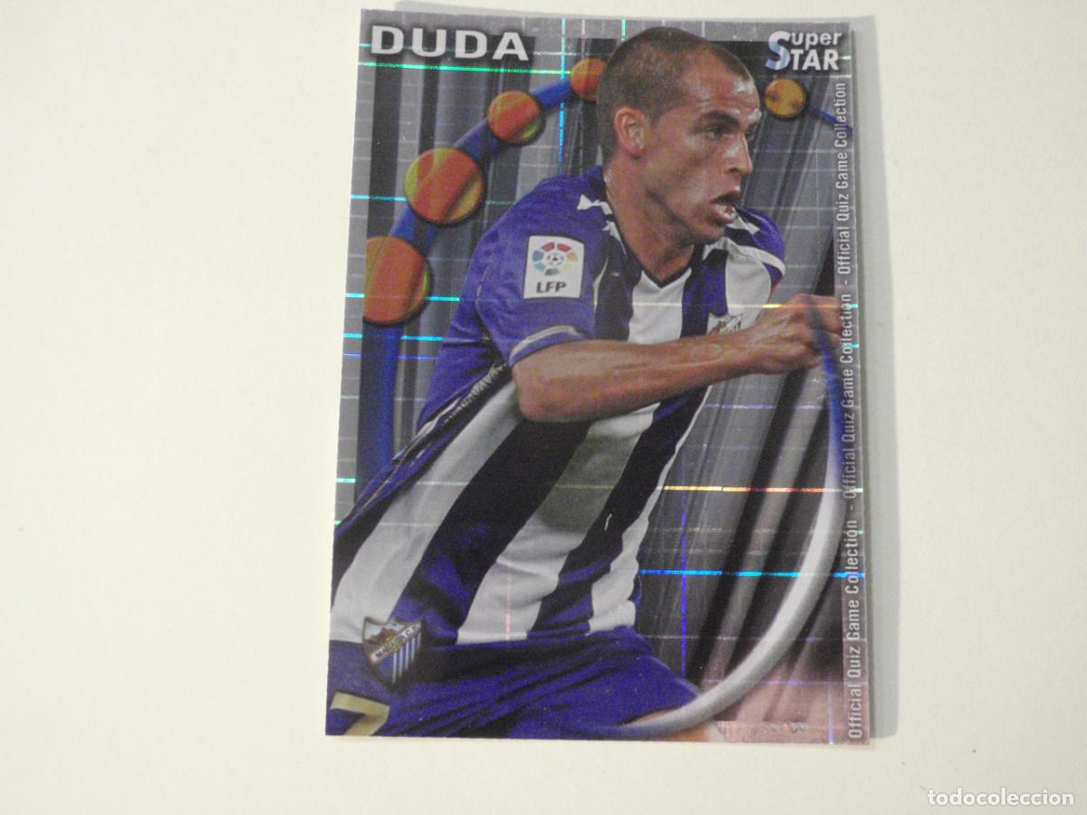 Figurine di Calcio: 456 DUDA M&aacute;laga SUPERSTAR CUADROS. MUNDICROMO 2010 2011 LAS FICHAS QUIZ DE LA LIGA 10 11
