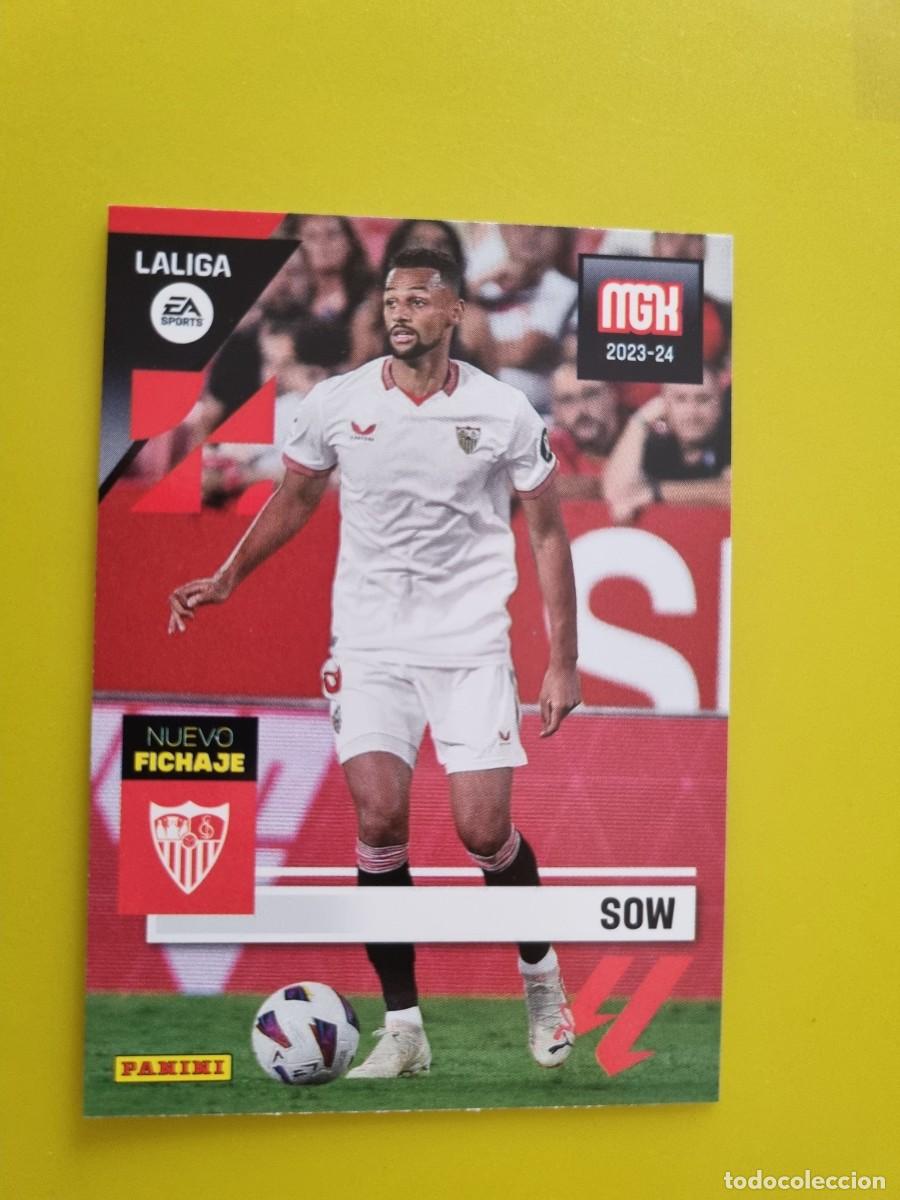 Football Stickers: CROMO FUTBOL 23 24 2023 2024 MEGACRACKS FICHAJE 475 SOW SEVILLA AR1026