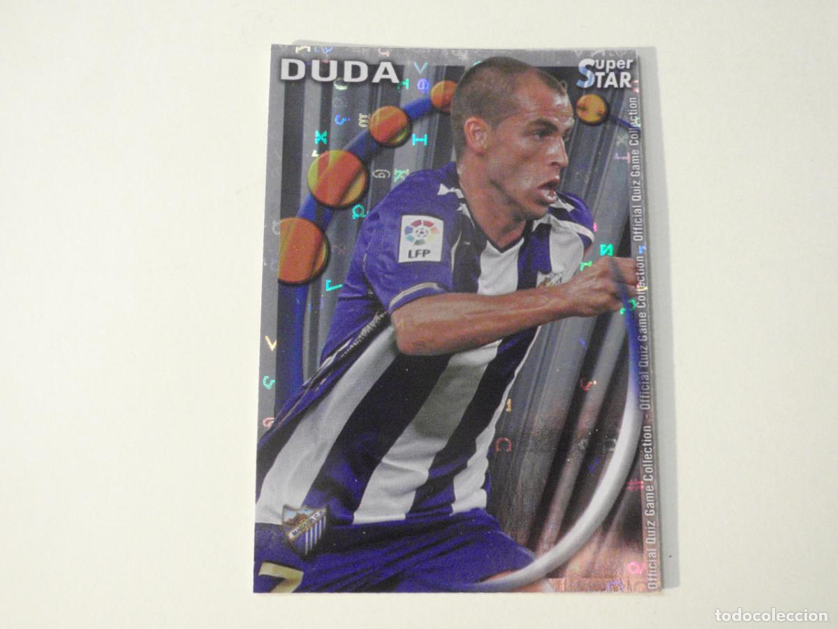 Figurine di Calcio: 456 DUDA M&aacute;laga SUPERSTAR LETRAS. MUNDICROMO 2010 2011 LAS FICHAS QUIZ DE LA LIGA 10 11