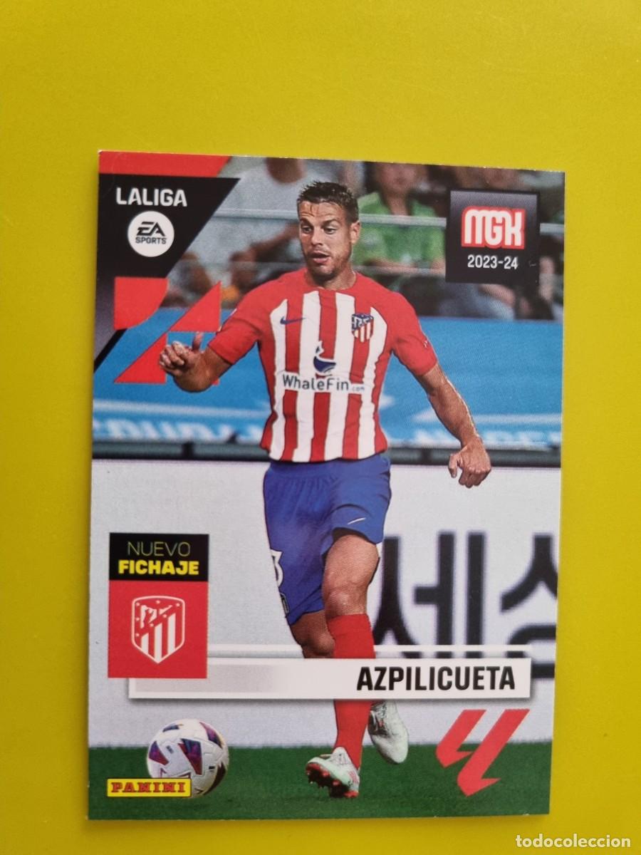 Figurine di Calcio: CROMO FUTBOL 23 24 2023 2024 MEGACRACKS FICHAJE 455 AZPILICUETA AT DE MADRID AR1026