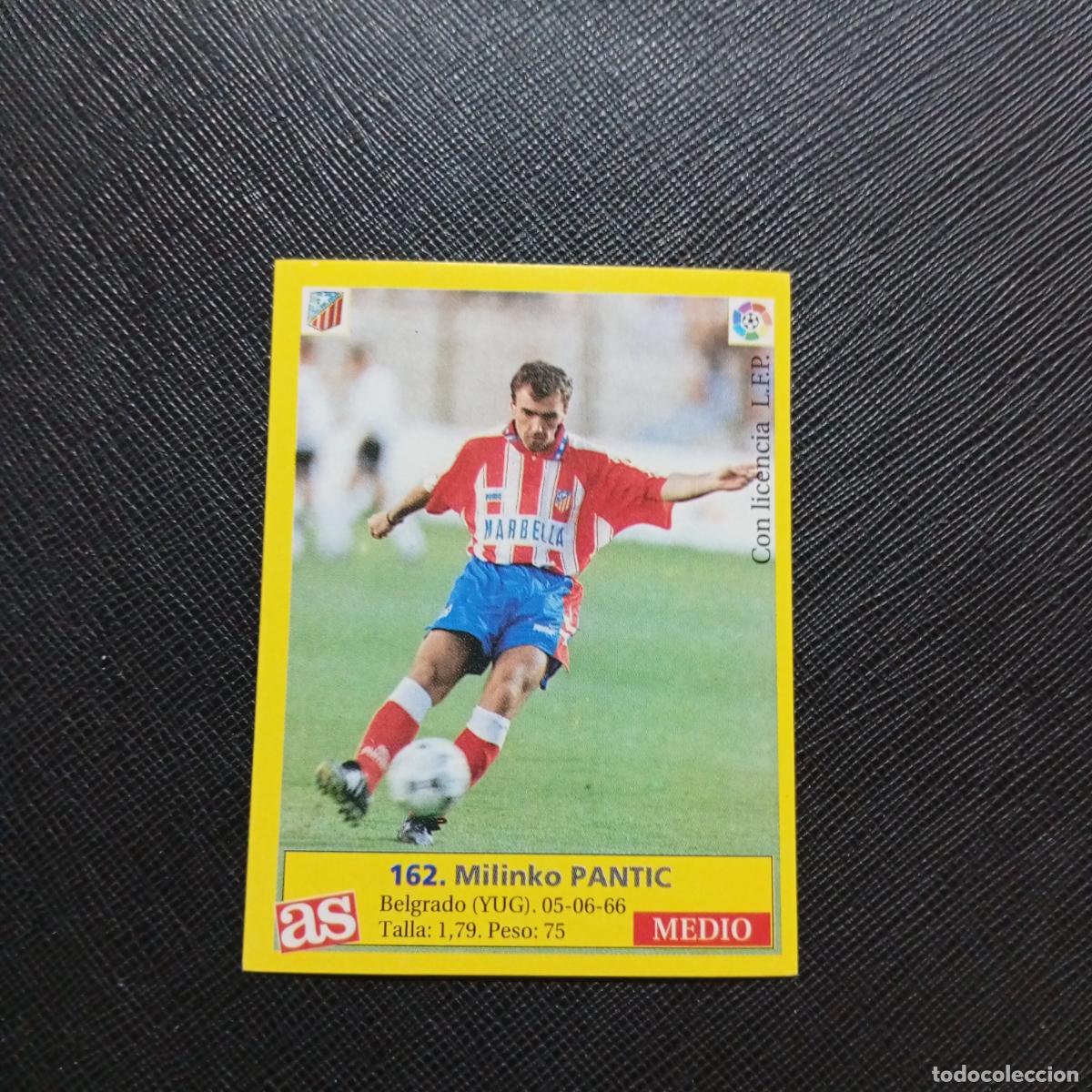 Cromos de f&uacute;tbol: 162 PANTIC AT MADRID AS 1995 1996 CROMO FUTBOL LIGA 95 96 - SIN PEGAR - A96 PG397