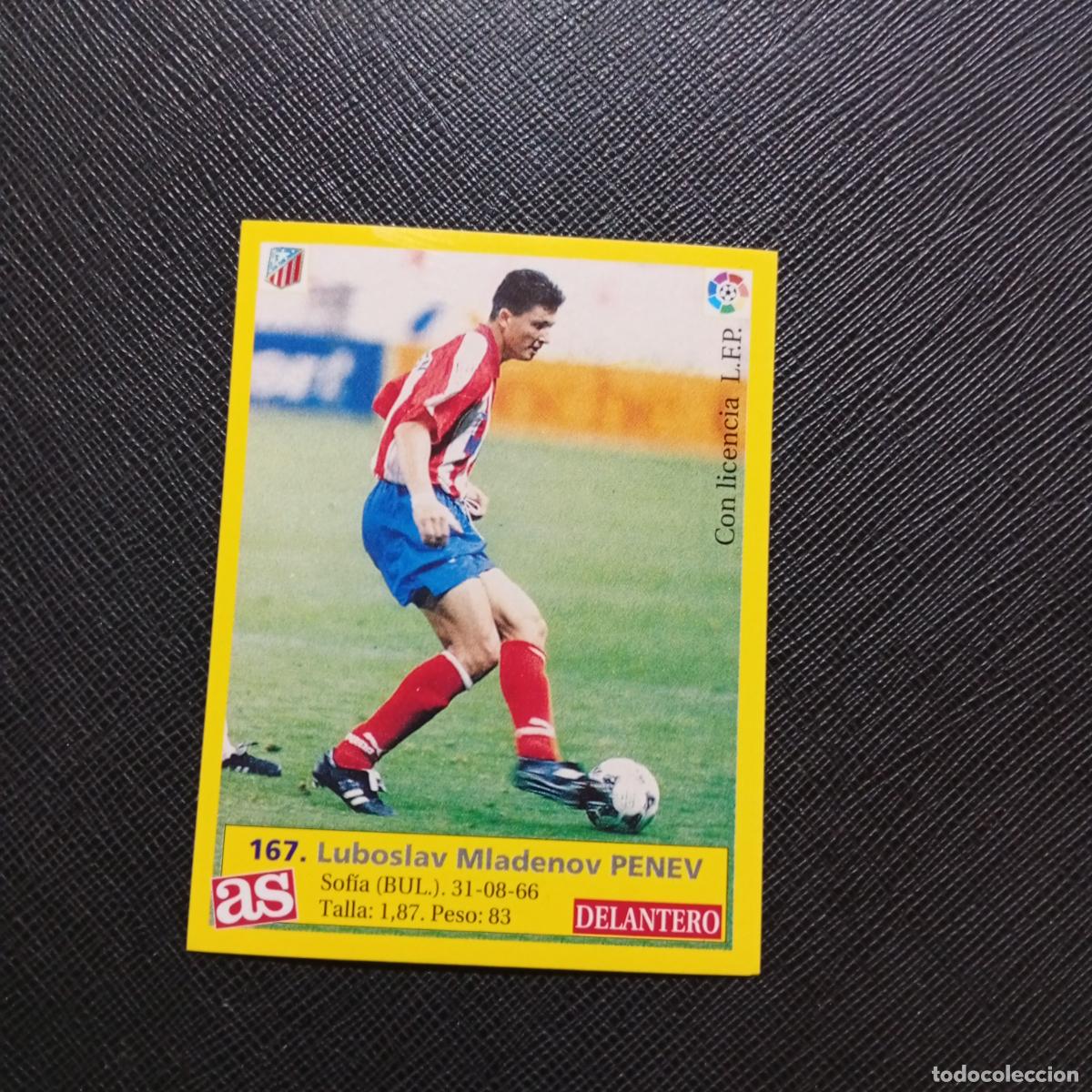 Football Stickers: 167 PENEV AT MADRID AS 1995 1996 CROMO FUTBOL LIGA 95 96 - SIN PEGAR - A96 PG415