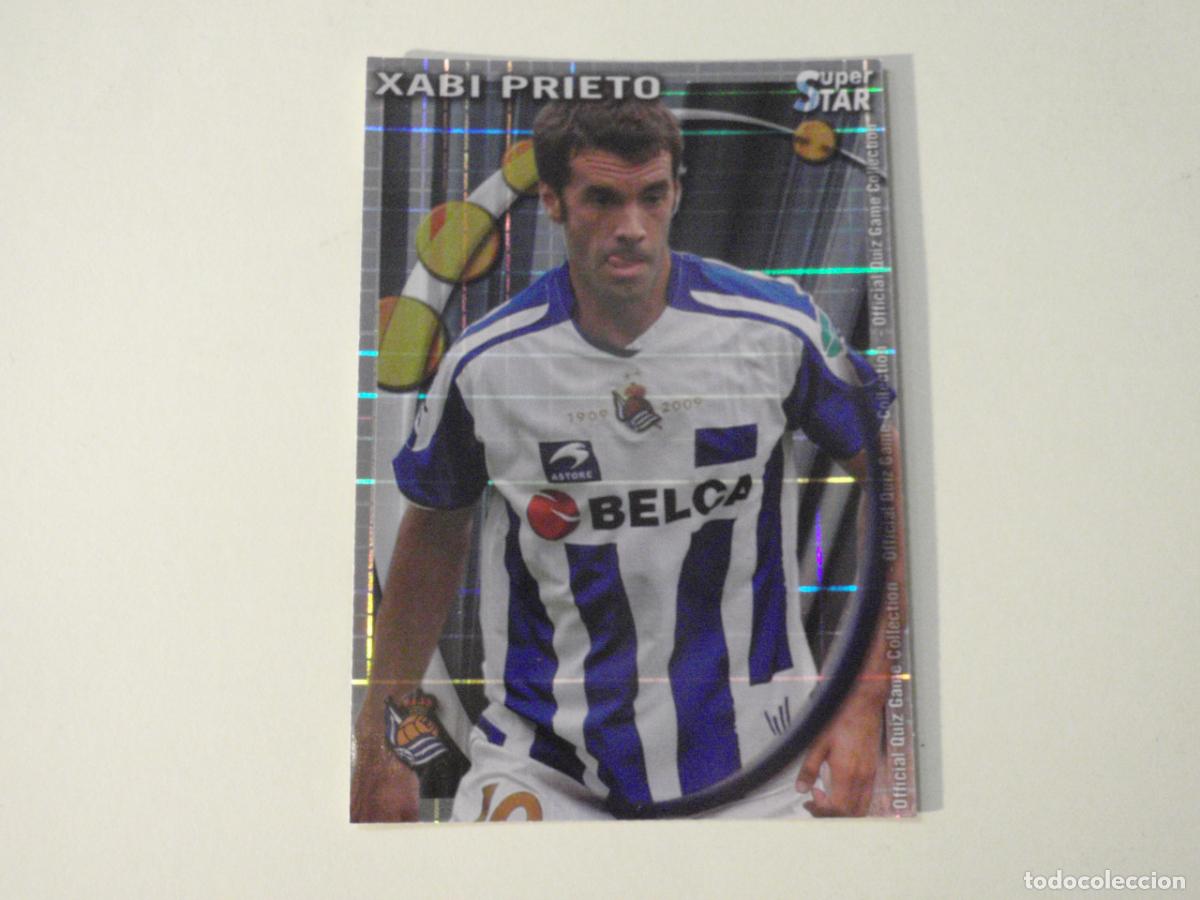Figurine di Calcio: 483 XABI PRIETO SUPERSTAR CUADROS. MUNDICROMO 2010 2011 LAS FICHAS QUIZ DE LA LIGA. 10 11