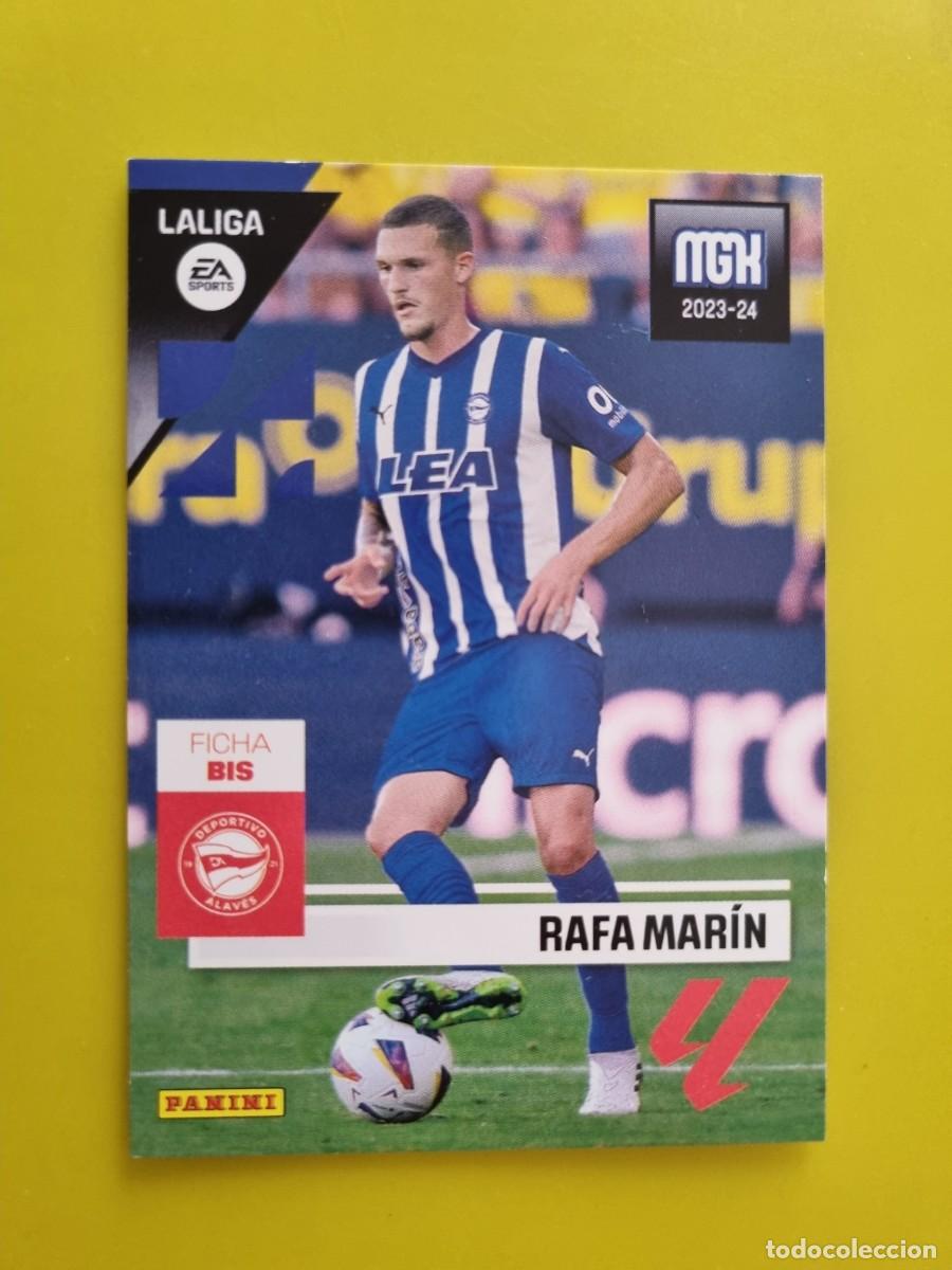 Figurine di Calcio: CROMO FUTBOL MEGACRACKS 22 RAFA MARIN DEPORTIVO ALAVES 23 24 2023 2024 AR1026