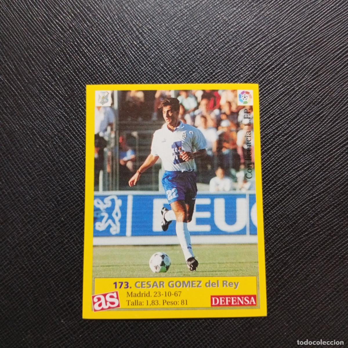 Figurine di Calcio: 173 CESAR GOMEZ TENERIFE AS 1995 1996 CROMO FUTBOL LIGA 95 96 - SIN PEGAR - A96 PG433