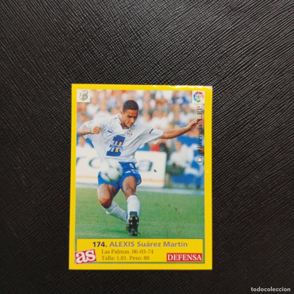 Figurine di Calcio: 174 ALEXIS TENERIFE AS 1995 1996 CROMO FUTBOL LIGA 95 96 - SIN PEGAR - A96 PG433