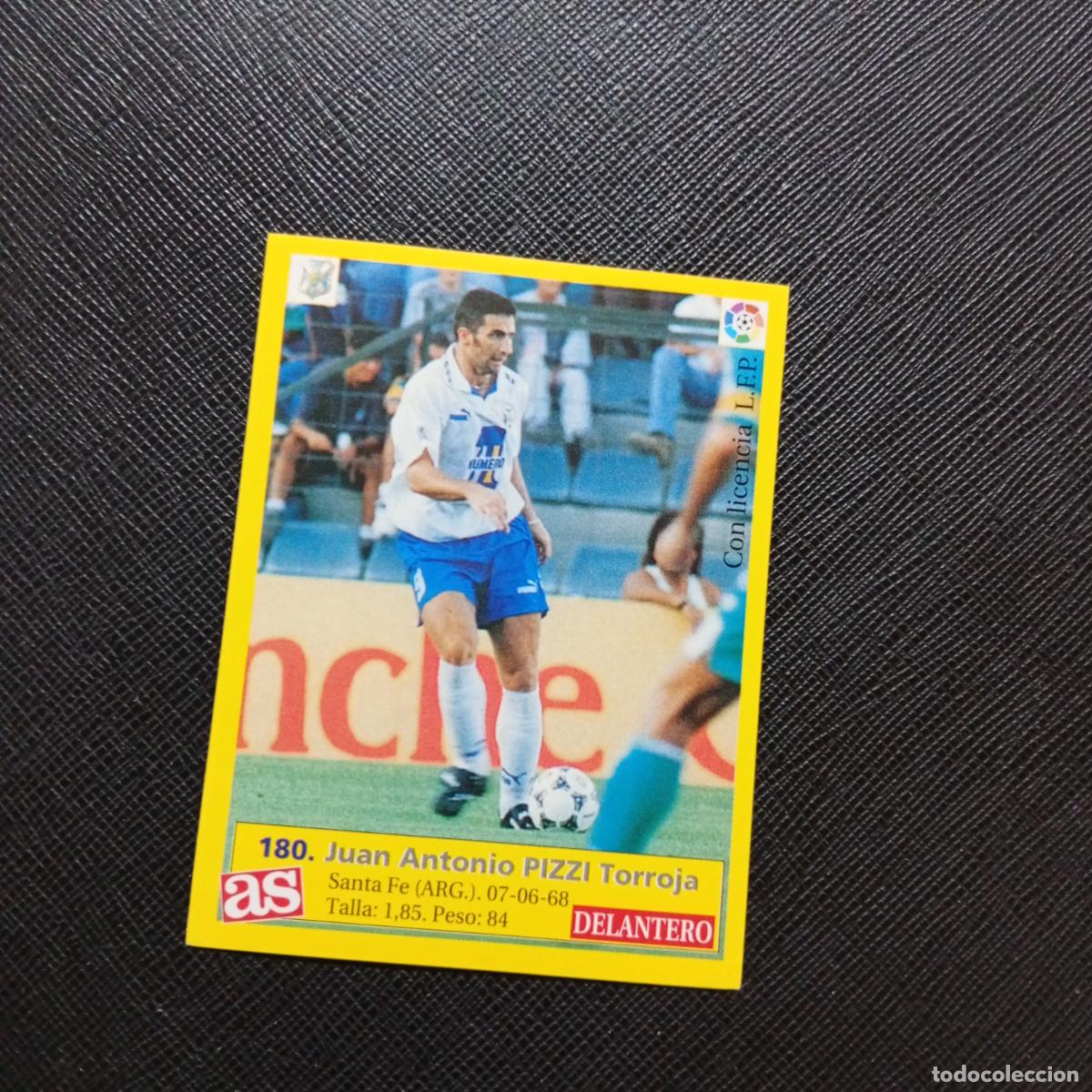 Cromos de f&uacute;tbol: 180 PIZZI TENERIFE AS 1995 1996 CROMO FUTBOL LIGA 95 96 - SIN PEGAR - A96 PG442