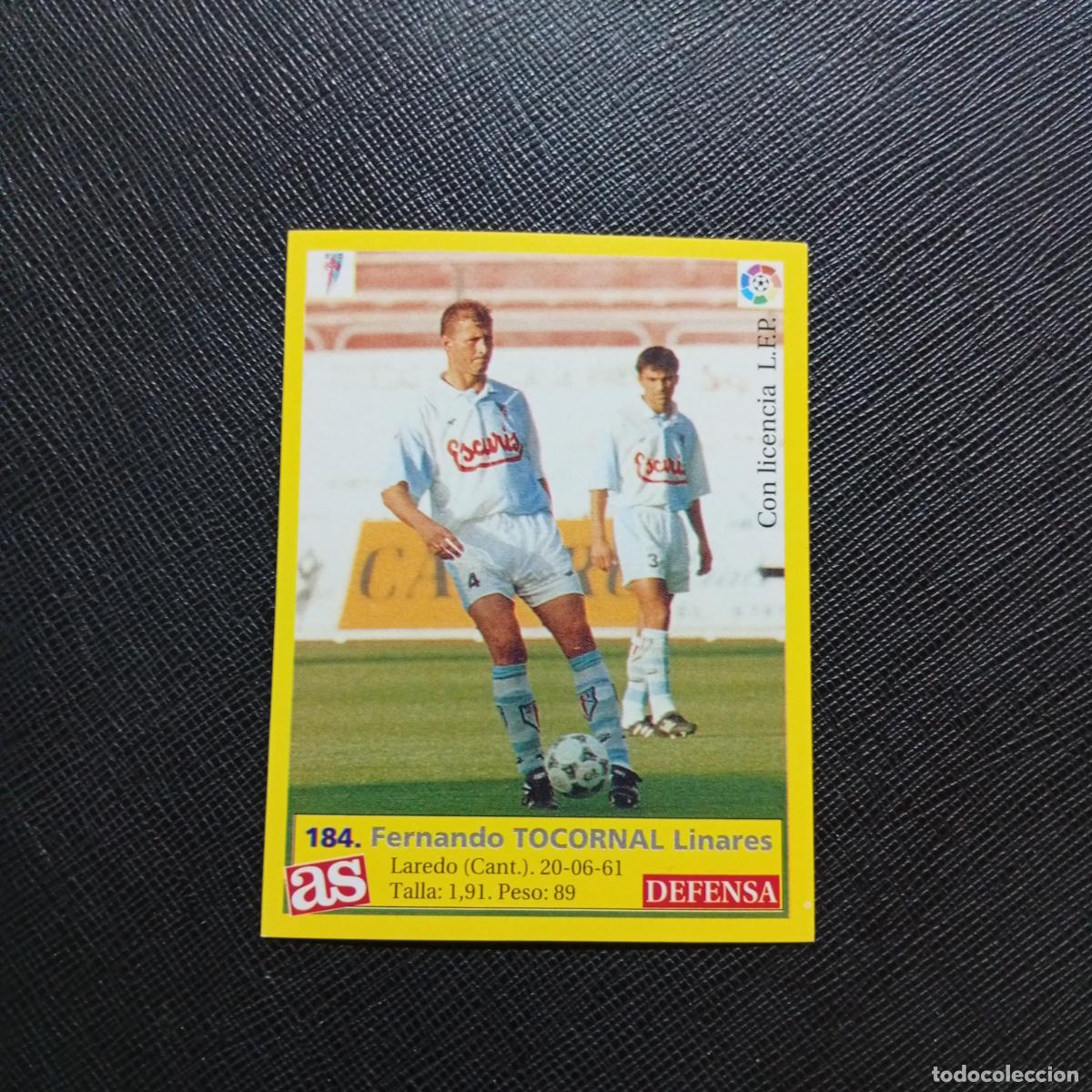 Cromos de f&uacute;tbol: 184 TOCORNAL COMPOSTELA AS 1995 1996 CROMO FUTBOL LIGA 95 96 - SIN PEGAR - A96 PG442
