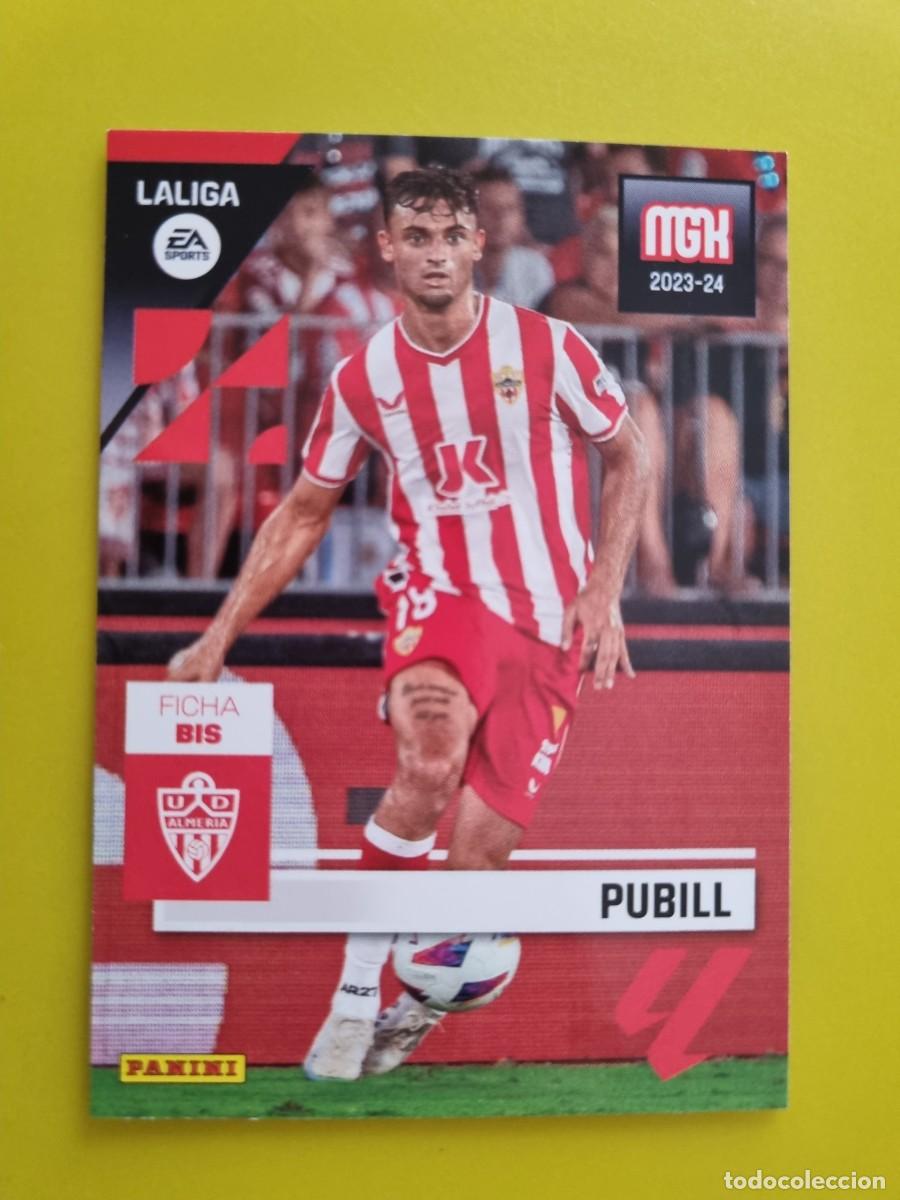 Cromos de f&uacute;tbol: CROMO FUTBOL MEGACRACKS 42 BIS PUBILL UD ALMERIA 23 24 2023 2024 AR1026