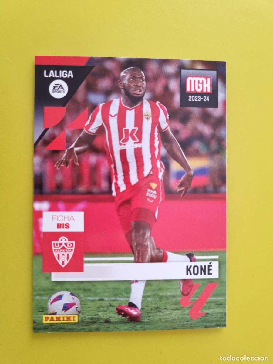 Cromos de f&uacute;tbol: CROMO FUTBOL MEGACRACKS 53 BIS KONE UD ALMERIA 23 24 2023 2024 AR1026
