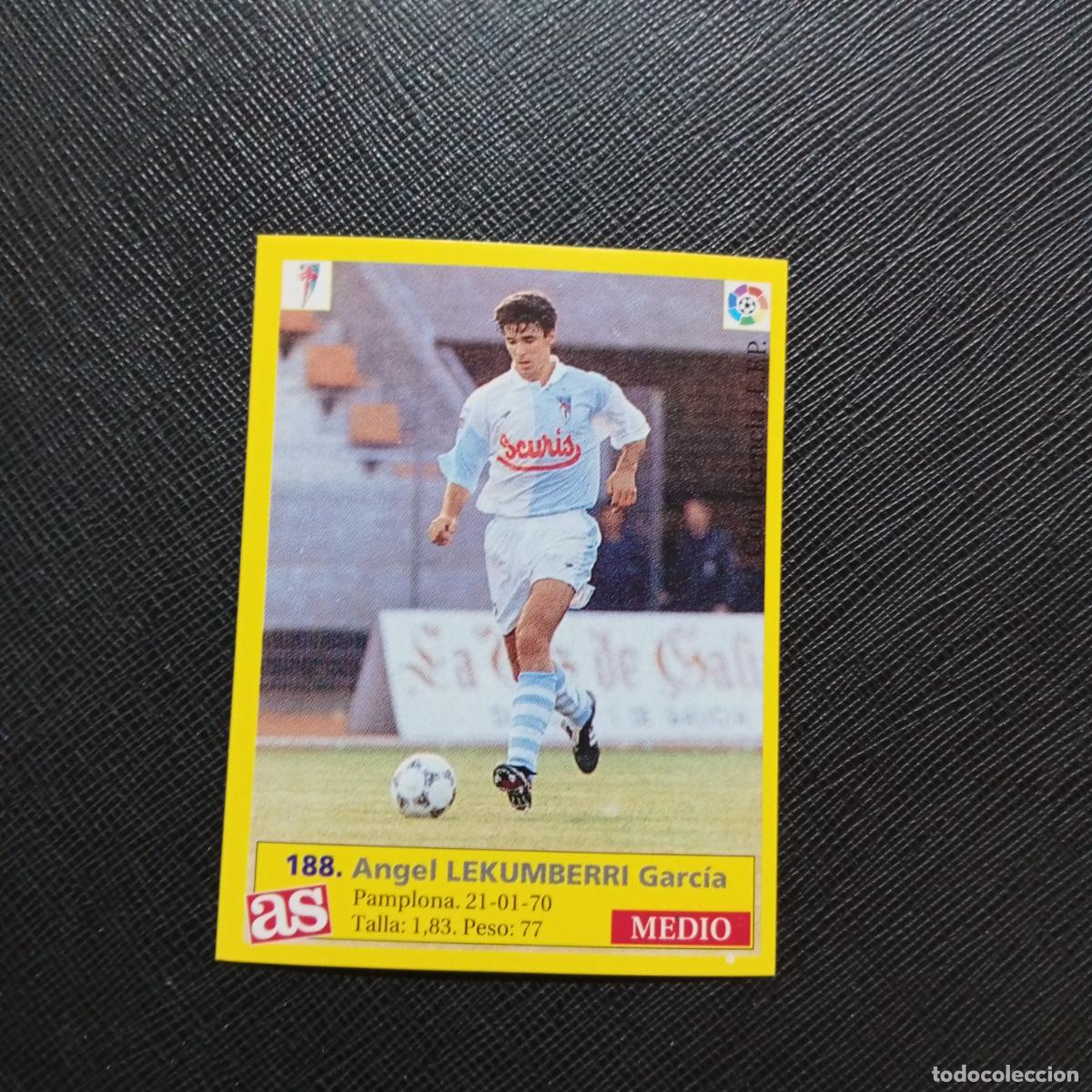 Cromos de f&uacute;tbol: 188 LEKUMBERRI COMPOSTELA AS 1995 1996 CROMO FUTBOL LIGA 95 96 - SIN PEGAR - A96 PG451
