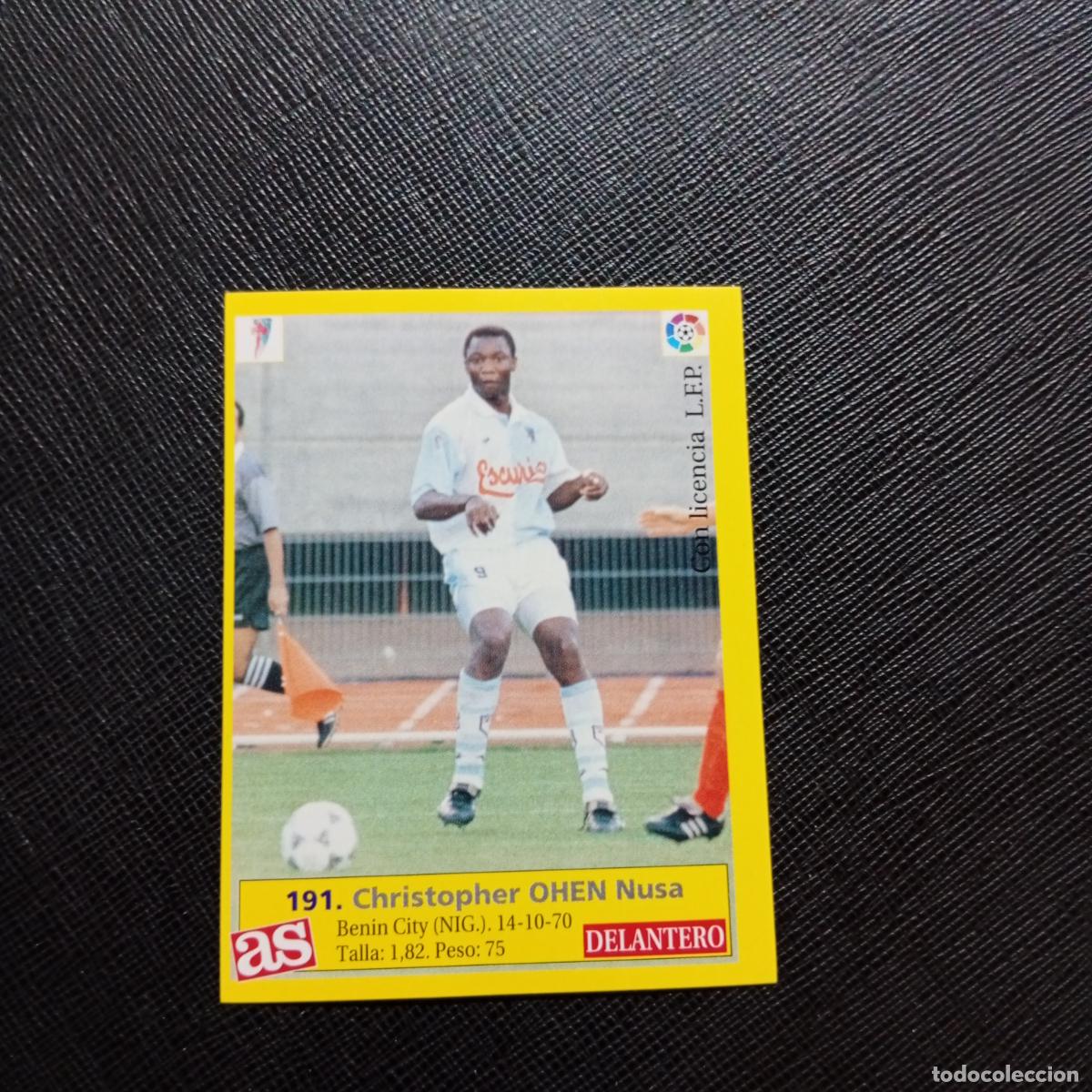 Cromos de f&uacute;tbol: 191 OHEN COMPOSTELA AS 1995 1996 CROMO FUTBOL LIGA 95 96 - SIN PEGAR - A96 PG451