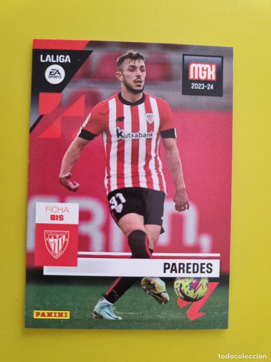 Cromos de f&uacute;tbol: CROMO FUTBOL MEGACRACKS 59 BIS PAREDES ATH BILBAO 23 24 2023 2024 AR1026