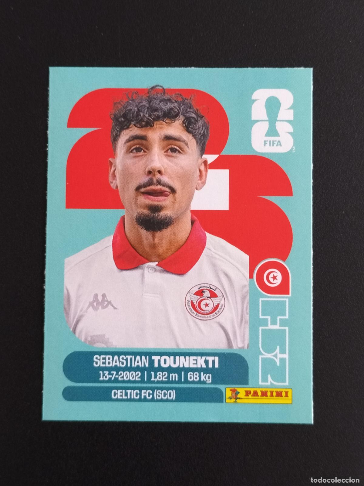 Cromos de f&uacute;tbol: TUN EXTRA SEBASTIAN TOUNEKTI TUNEZ CROMOS STICKER UPDATE MUNDIAL 26 2026 FIFA WORLD CUP PANINI