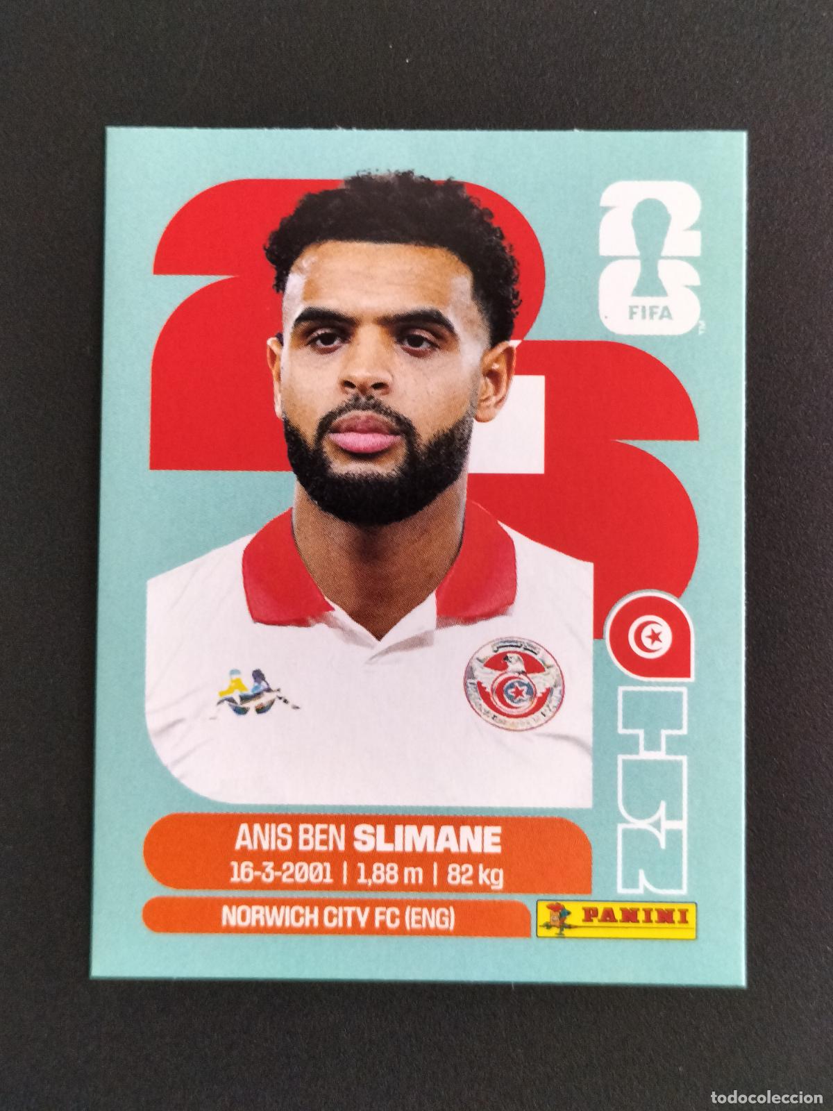 Cromos de f&uacute;tbol: TUN EXTRA ANIS BEN SLIMANE TUNEZ CROMOS STICKER UPDATE MUNDIAL 26 2026 FIFA WORLD CUP PANINI