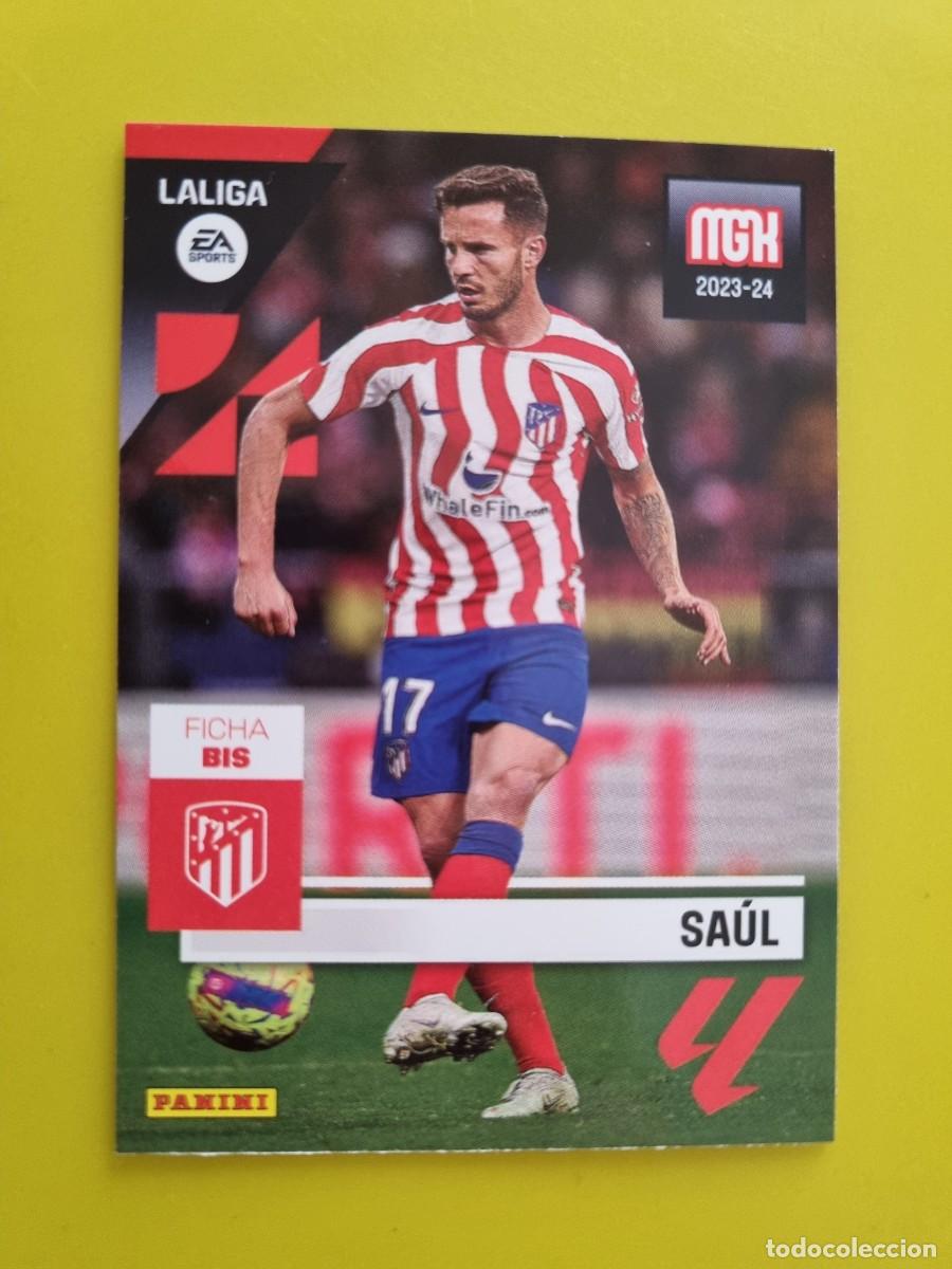 Cromos de f&uacute;tbol: CROMO FUTBOL MEGACRACKS 86 BIS SAUL AT DE MADRID 23 24 2023 2024 AR1026