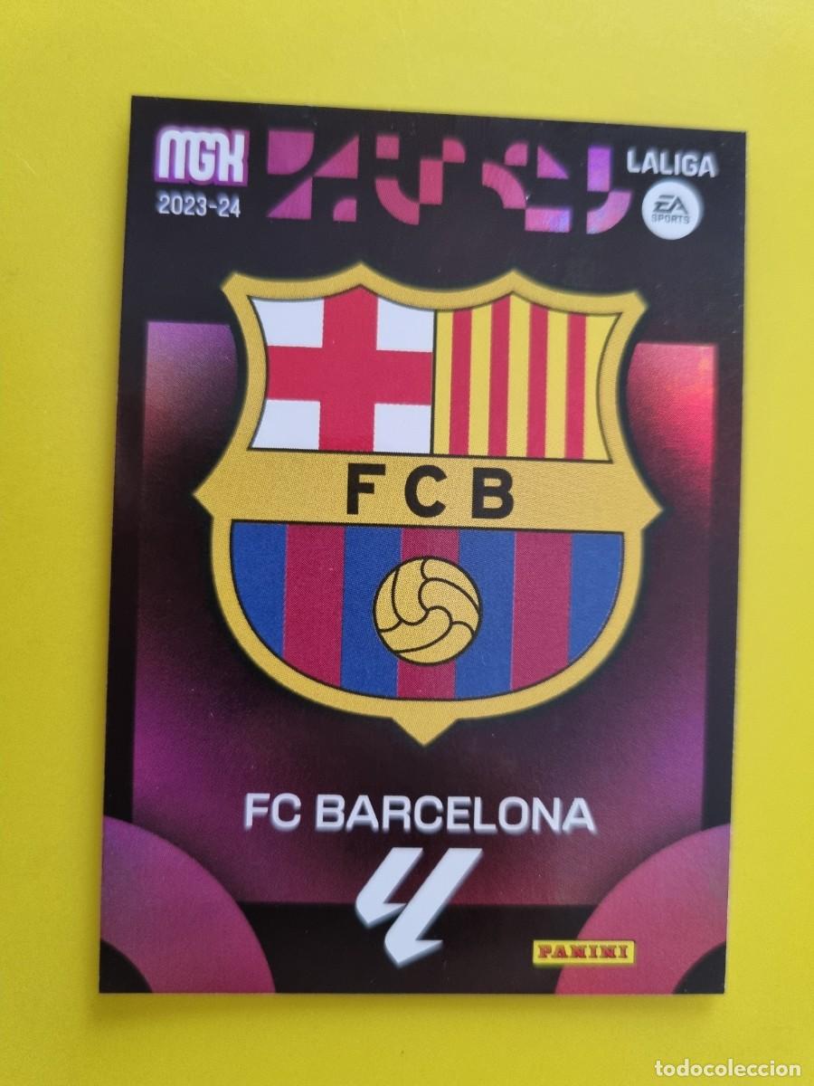 Cromos de f&uacute;tbol: CROMO FUTBOL MEGACRACKS 91 ESCUDO FC BARCELONA 23 24 2023 2024 AR1026