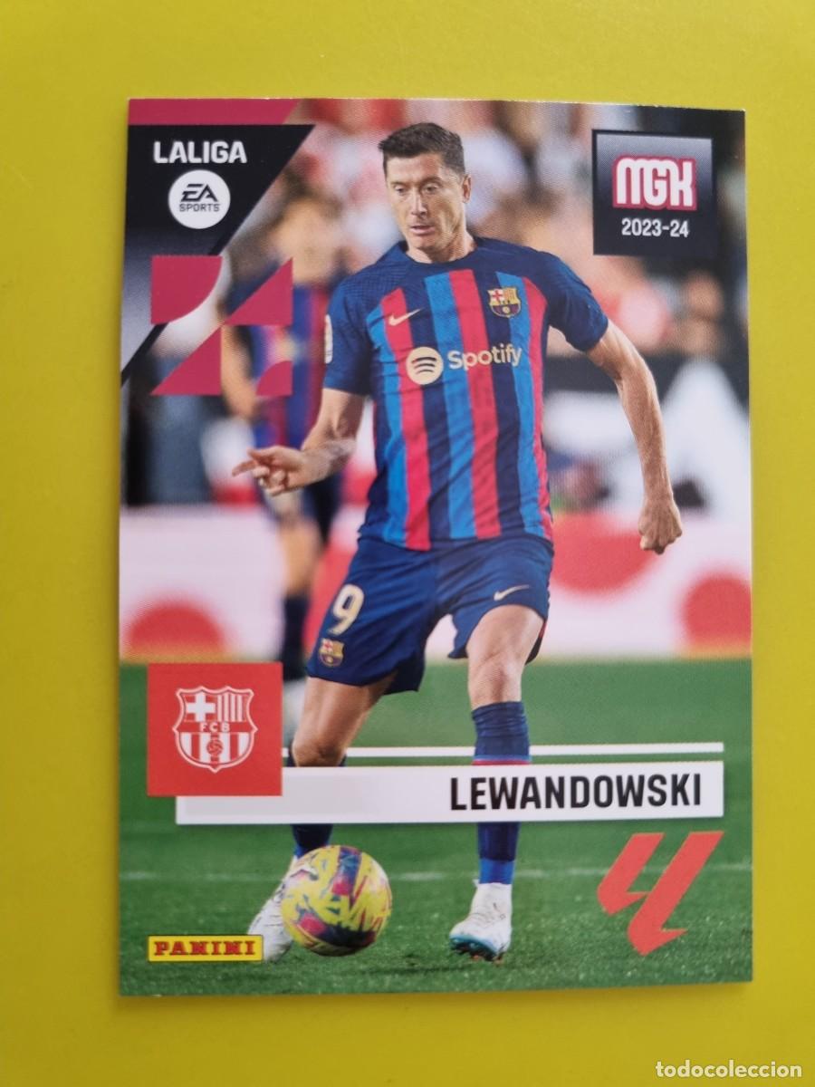 Cromos de f&uacute;tbol: CROMO FUTBOL MEGACRACKS 107 LEWANDOWSKI FC BARCELONA 23 24 2023 2024 AR1026