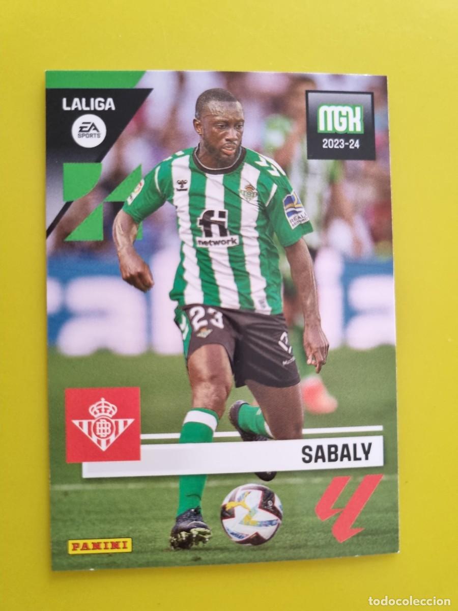 Cromos de f&uacute;tbol: CROMO FUTBOL MEGACRACKS 112 SABALY REAL BETIS 23 24 2023 2024 AR1026