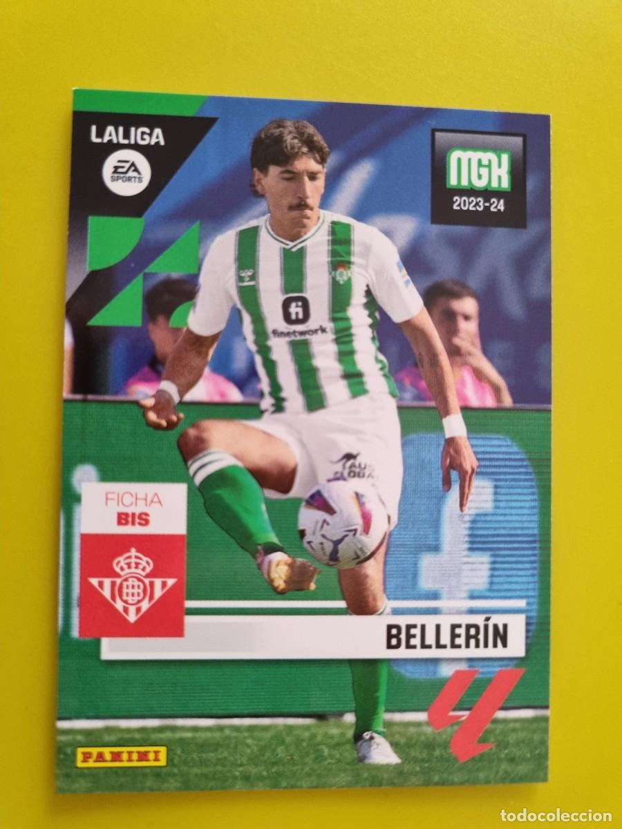 Cromos de f&uacute;tbol: CROMO FUTBOL MEGACRACKS 112 BIS BELLERIN REAL BETIS 23 24 2023 2024 AR1026