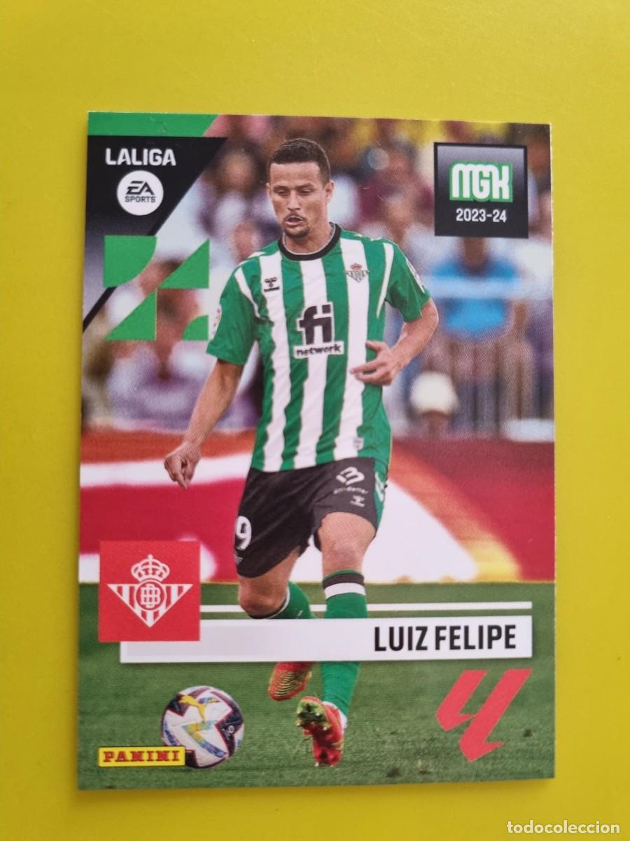 Cromos de f&uacute;tbol: CROMO FUTBOL MEGACRACKS 114 LUIZ FELIPE REAL BETIS 23 24 2023 2024 AR1026