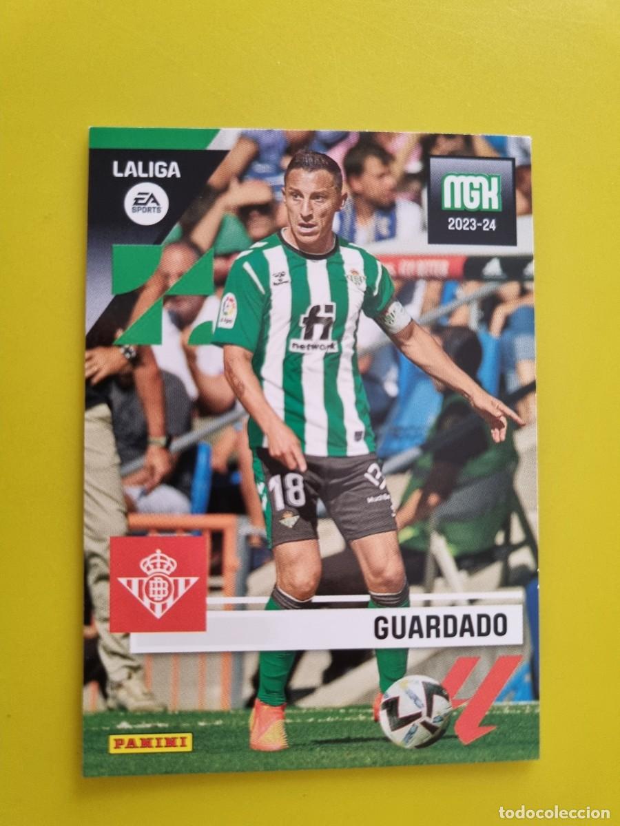 Cromos de f&uacute;tbol: CROMO FUTBOL MEGACRACKS 119 GUARDADO REAL BETIS 23 24 2023 2024 AR1026