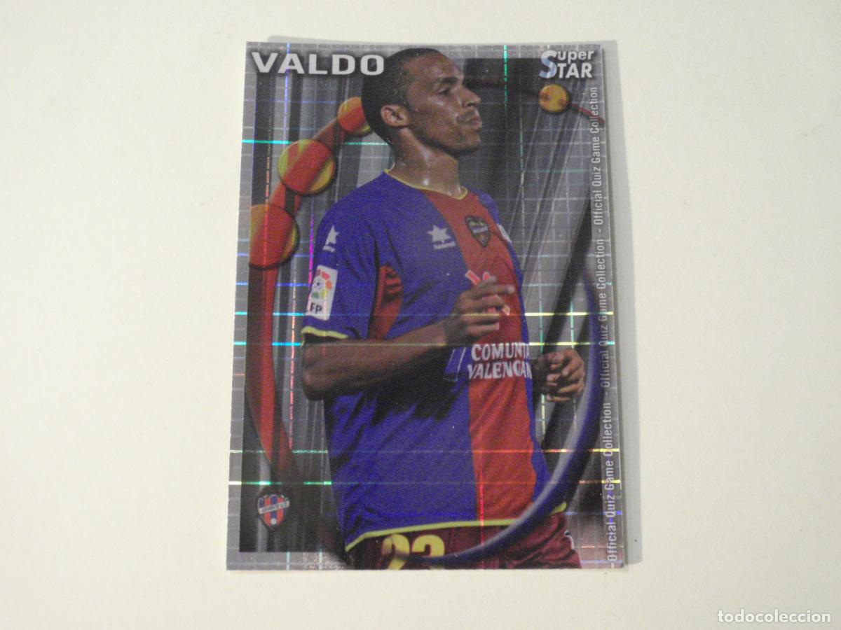Cromos de f&uacute;tbol: 540 VALDO SUPERSTAR CUADROS. MUNDICROMO 2010 2011 LAS FICHAS QUIZ DE LA LIGA. 10 11
