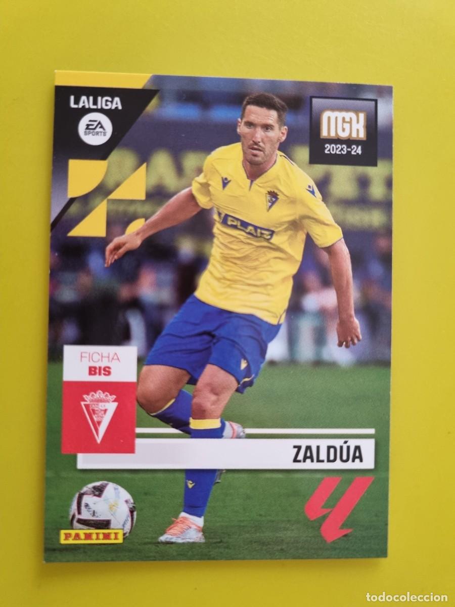 Cromos de f&uacute;tbol: CROMO FUTBOL MEGACRACKS 130 BIS ZALDUAN CADIZ CF 23 24 2023 2024 AR1026
