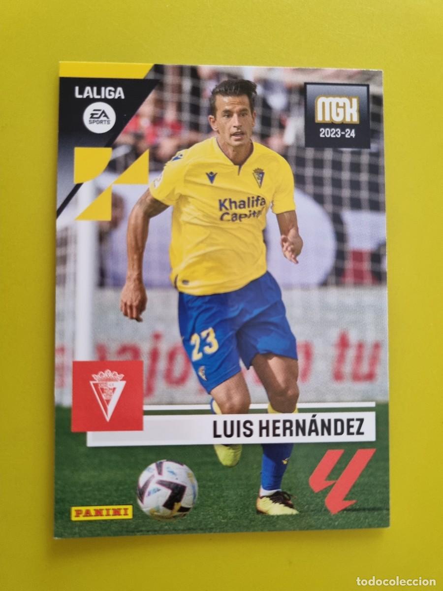 Cromos de f&uacute;tbol: CROMO FUTBOL MEGACRACKS 133 LUIS HERNANDEZ CADIZ CF 23 24 2023 2024 AR1026