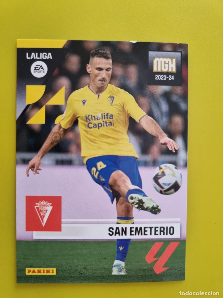 Cromos de f&uacute;tbol: CROMO FUTBOL MEGACRACKS 135 SAN EMETERIO CADIZ CF 23 24 2023 2024 AR1026