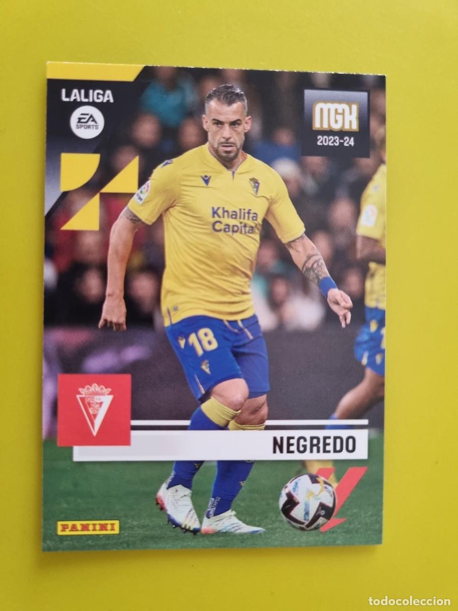 Cromos de f&uacute;tbol: CROMO FUTBOL MEGACRACKS 144 NEGREDO CADIZ CF 23 24 2023 2024 AR1026