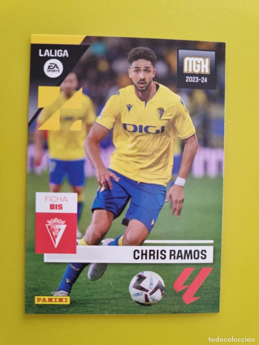 Cromos de f&uacute;tbol: CROMO FUTBOL MEGACRACKS 144 BIS CHRIS RAMOS CADIZ CF 23 24 2023 2024 AR1026