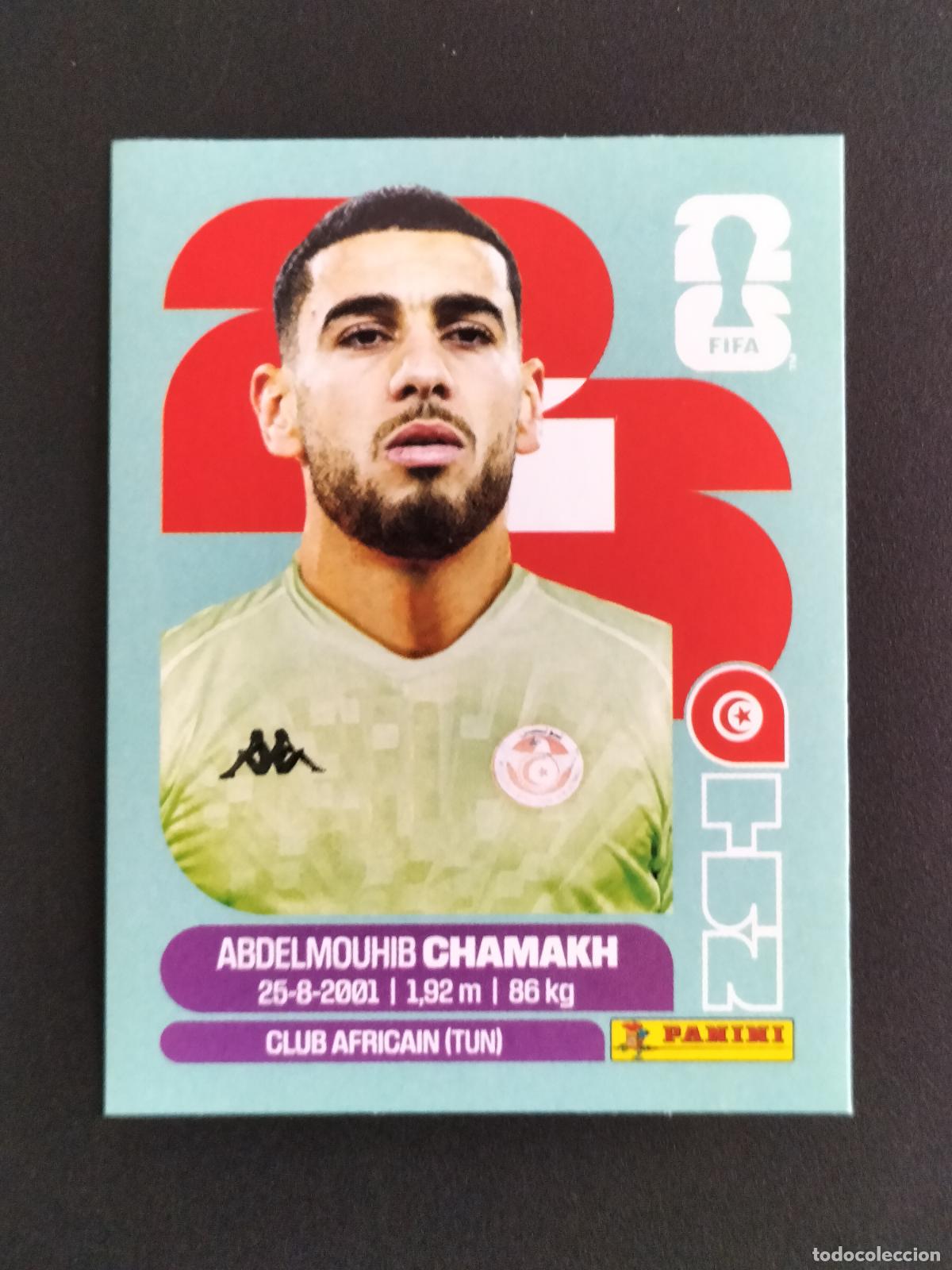 Cromos de f&uacute;tbol: TUN EXTRA CHAMAKH TUNEZ CROMOS STICKER UPDATE MUNDIAL 26 2026 FIFA WORLD CUP PANINI